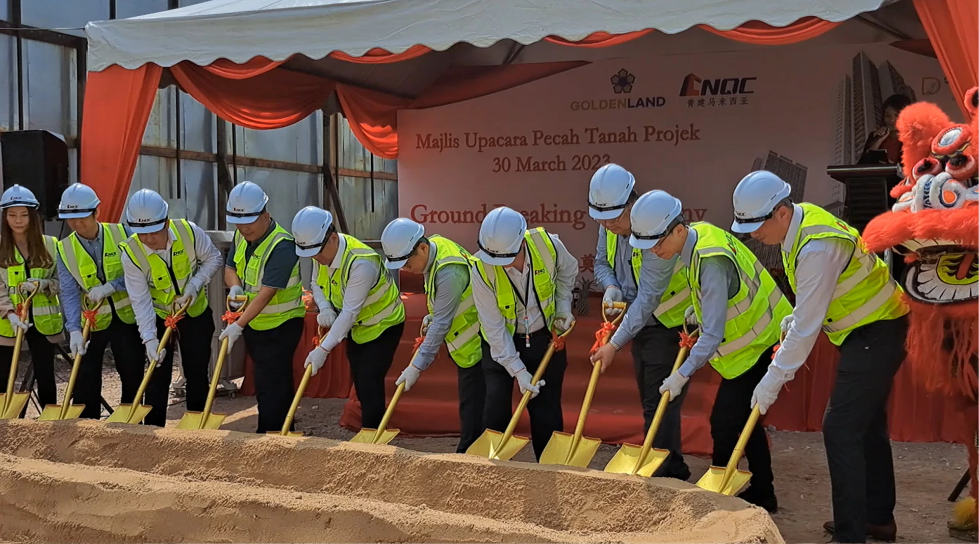 D’SINI Residences Ground Breaking Ceremony